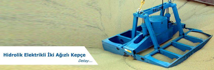 Hidrolik Elektrikli İki Ağızlı Kepçe